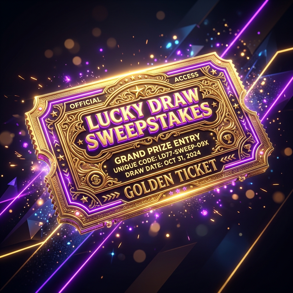 Lucky Draw Ticket
